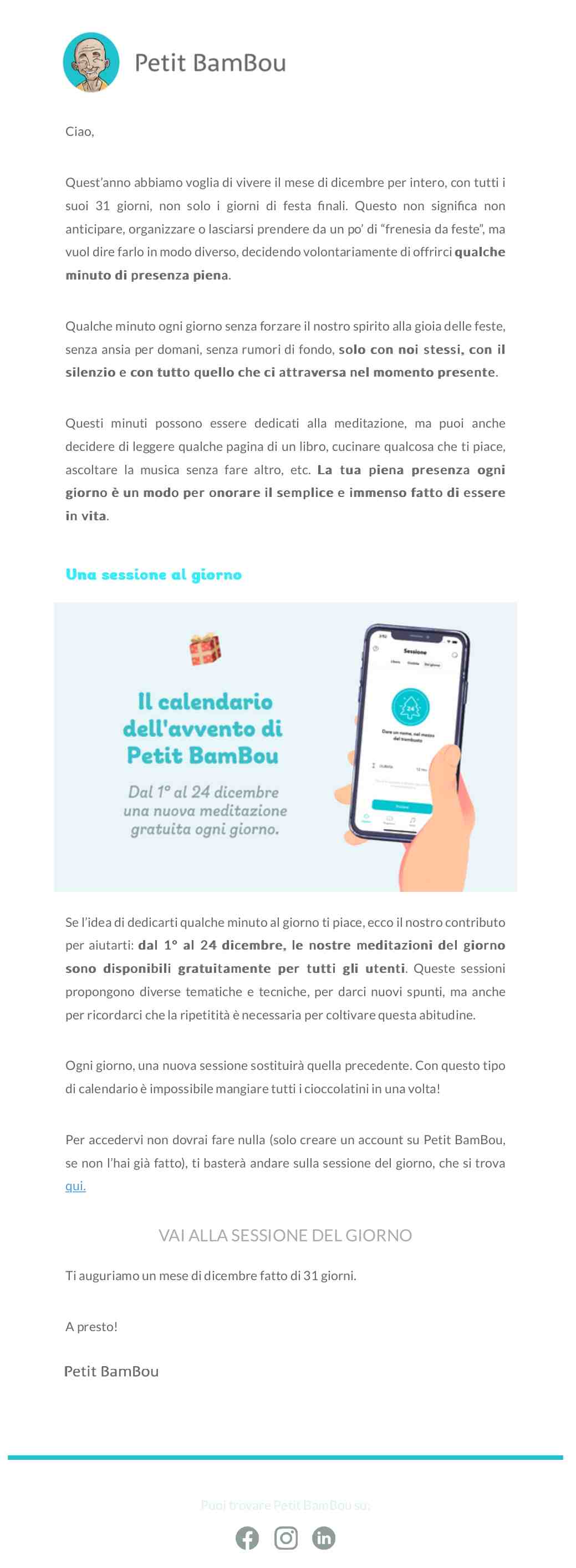 newsletter avvento natale