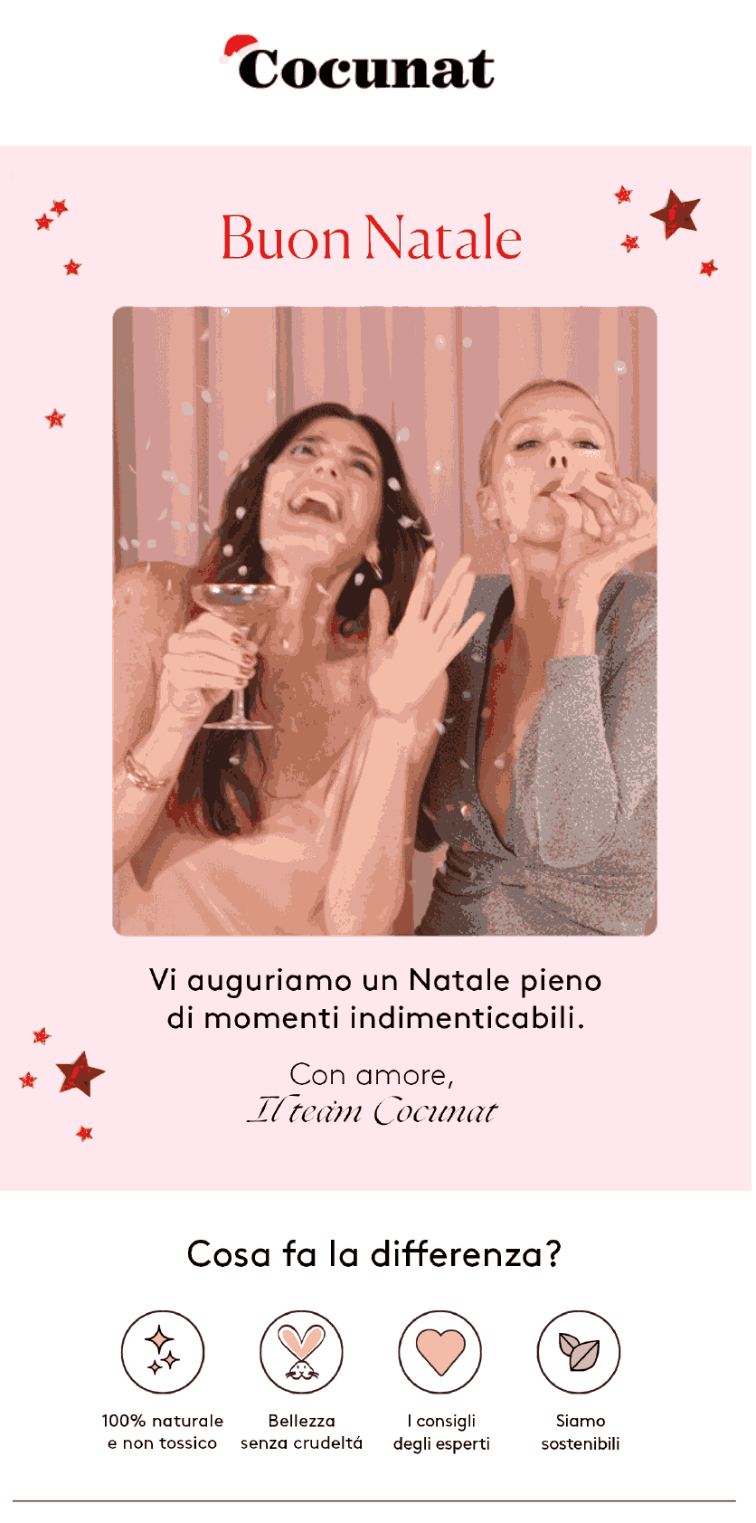 email di buon natale esempio